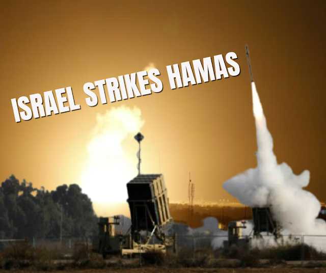 ISRAEL STRIKES HAMAS!